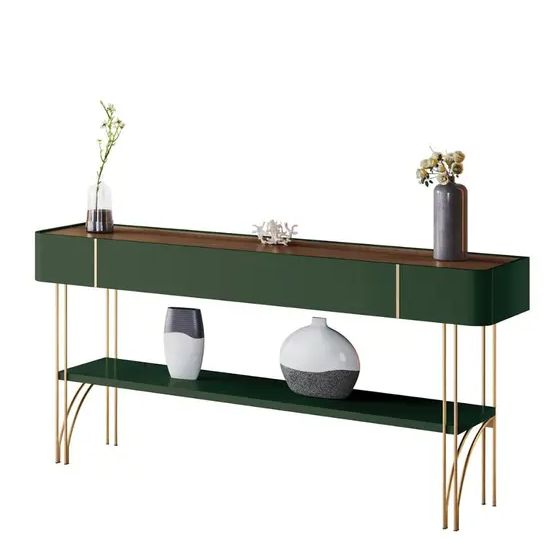 APARADOR VIVANT VERDE/FREIJO