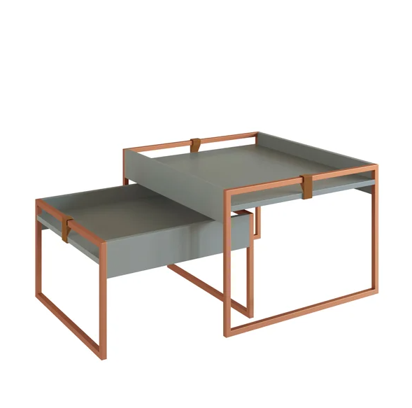 CONJUNTO DE MESAS DE CENTRO COLUMBIA