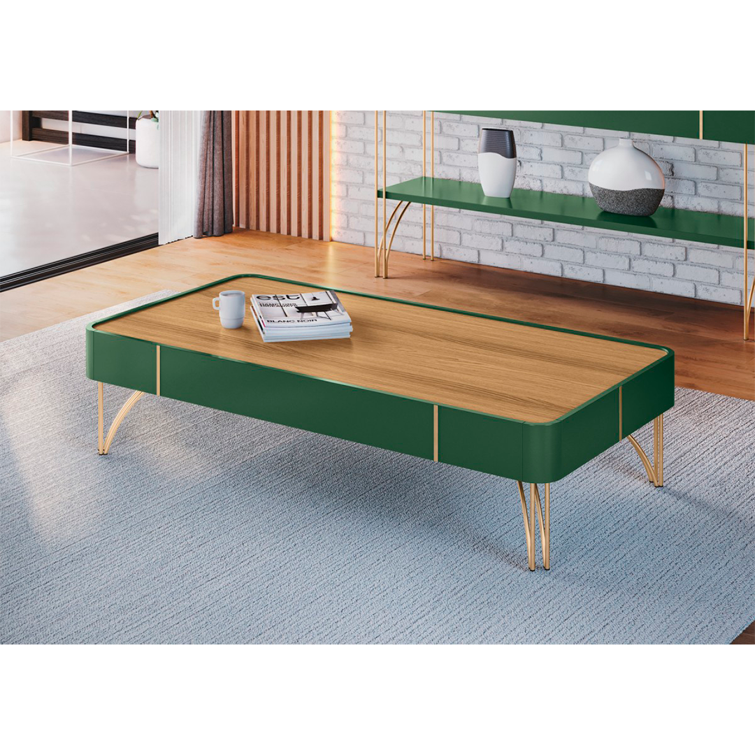 MESA DE CENTRO CADENZA VERDE/FREIJO