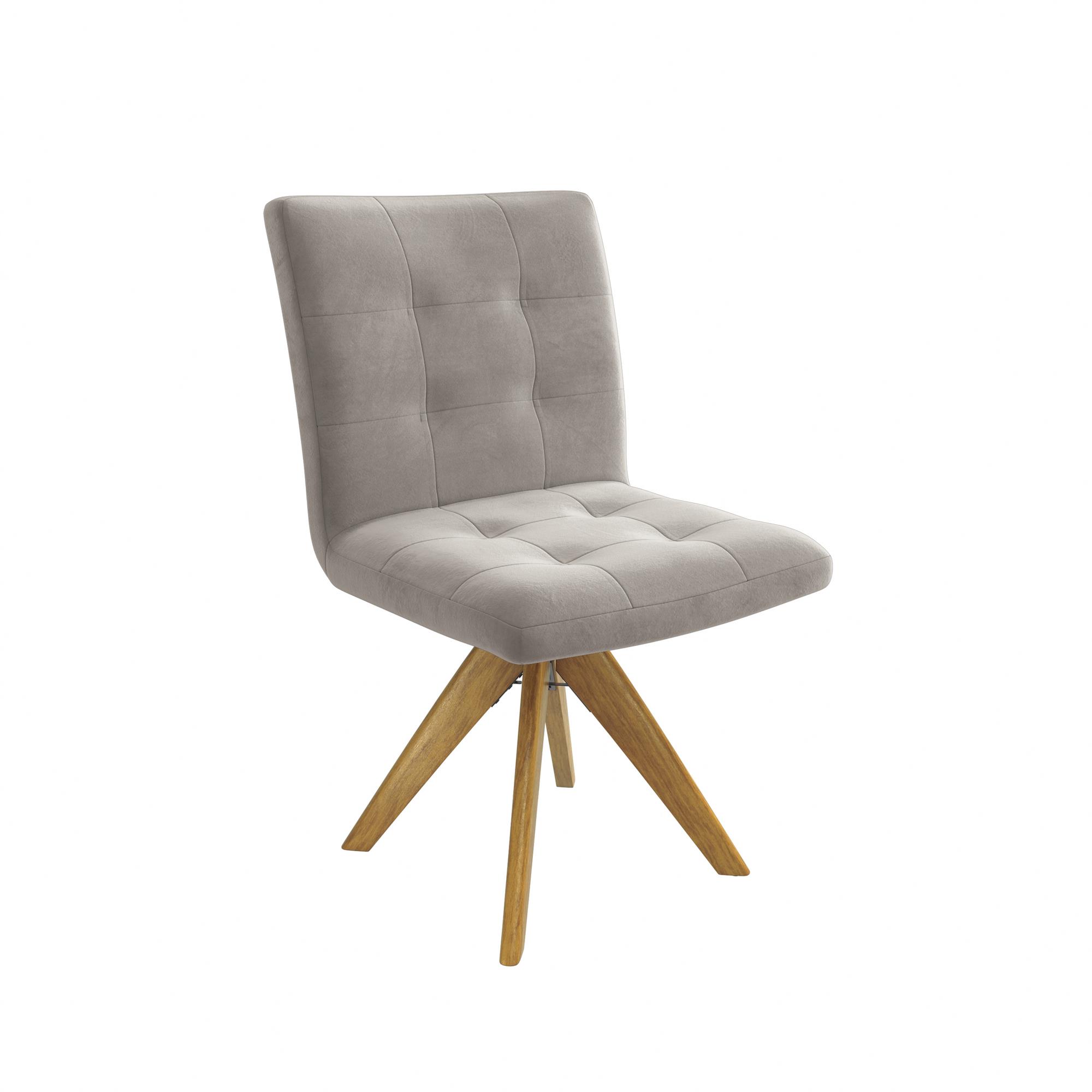 SILLA NICE GRAMUZA DELUXE GRIS CLARO 1C001CA-A027