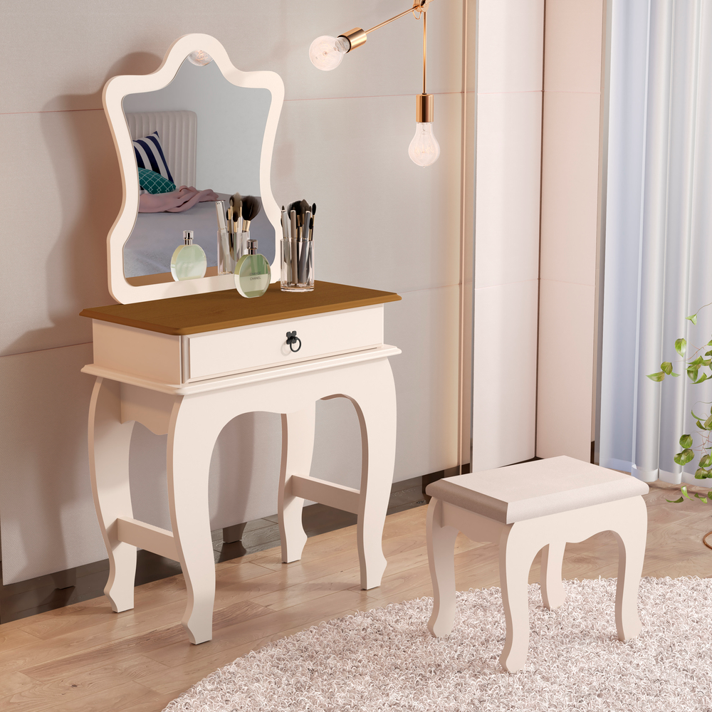 TOCADOR BABY 7200 LUXO OFF WHITE/NATURE