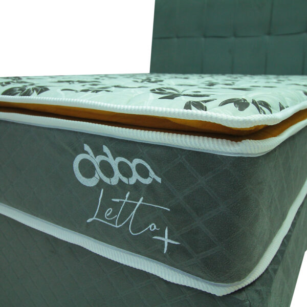 CAMA LETTO MAS 1.40M GRIS