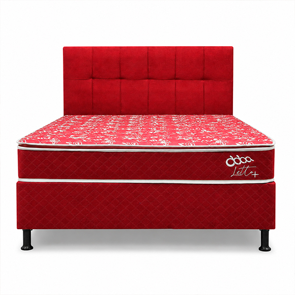 CAMA LETTO MAS 1.60M BORDO