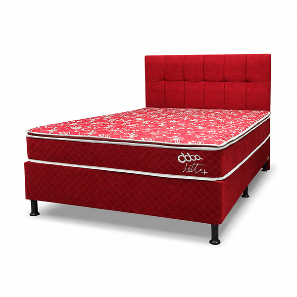 CAMA LETTO MAS 1.60M BORDO