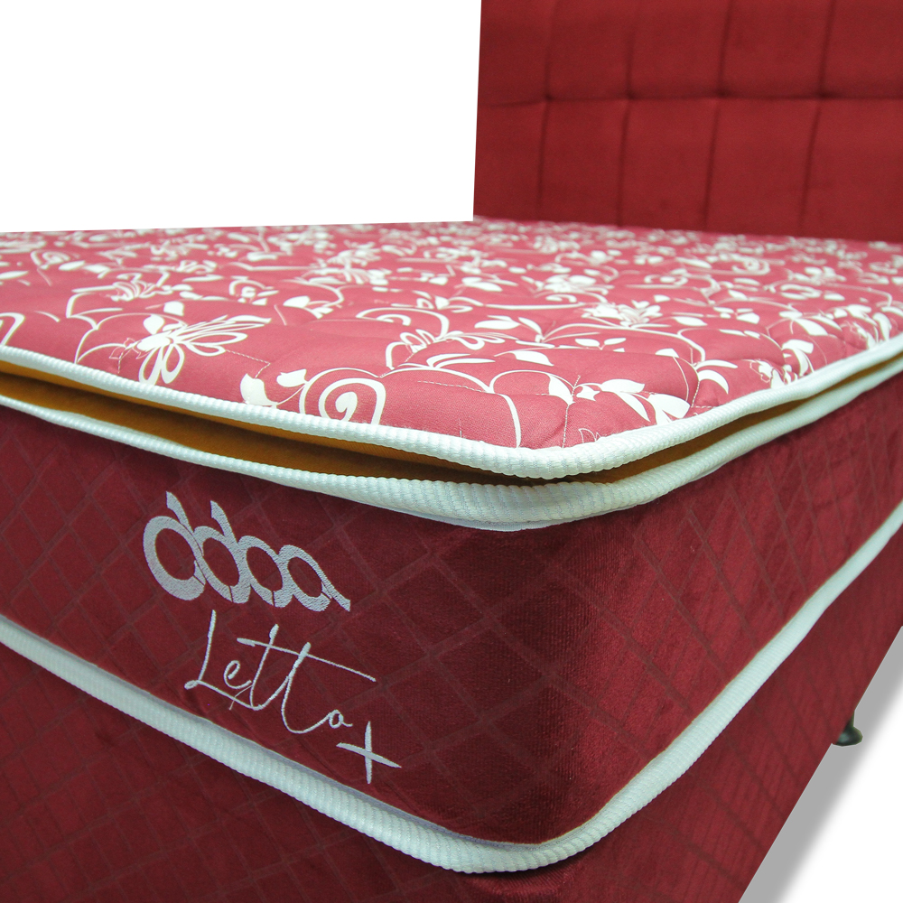 CAMA LETTO MAS 1.60M BORDO