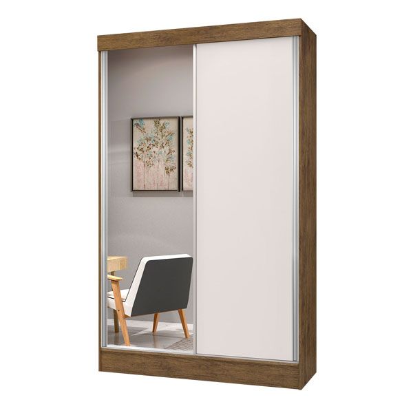 ROPERO ZAPATERO GEORGIA 2P CORR. C/ESPEJO JA