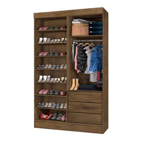 ROPERO ZAPATERO GEORGIA 2P CORR. C/ESPEJO JA