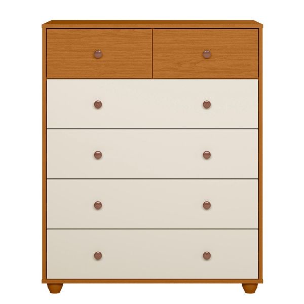 CÓMODA VITTORIA CINAMOMO MATE/OFF WHITE