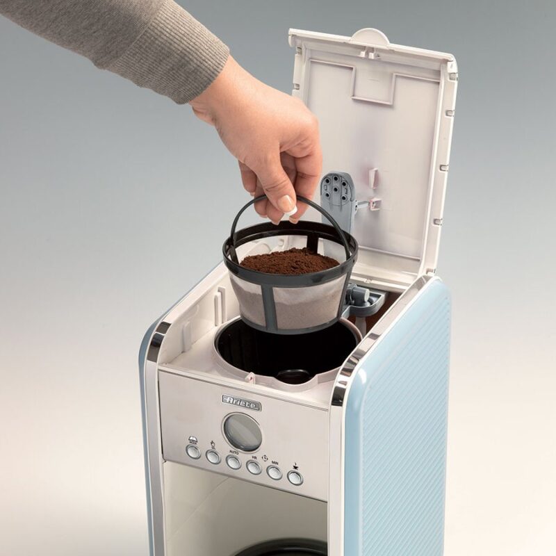 CAFETERA ARIETE COLOR CREMA /AZUL [929/696]