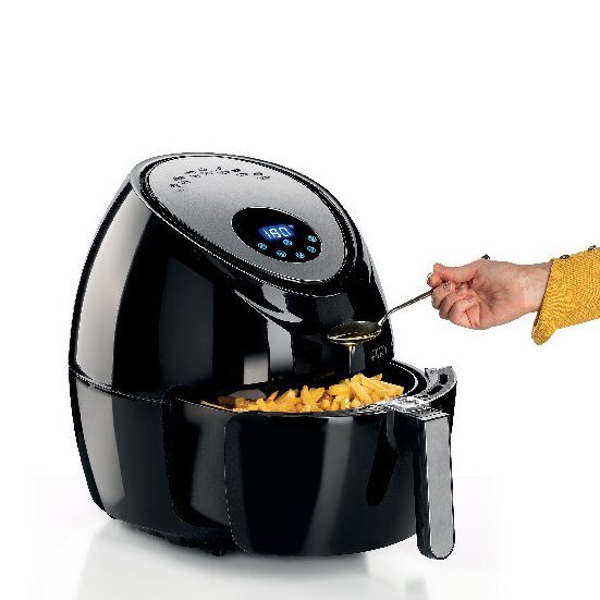 FREIDORA AIRFRYER ARIETE 5,5L DIG NEG/PLAT 929/837