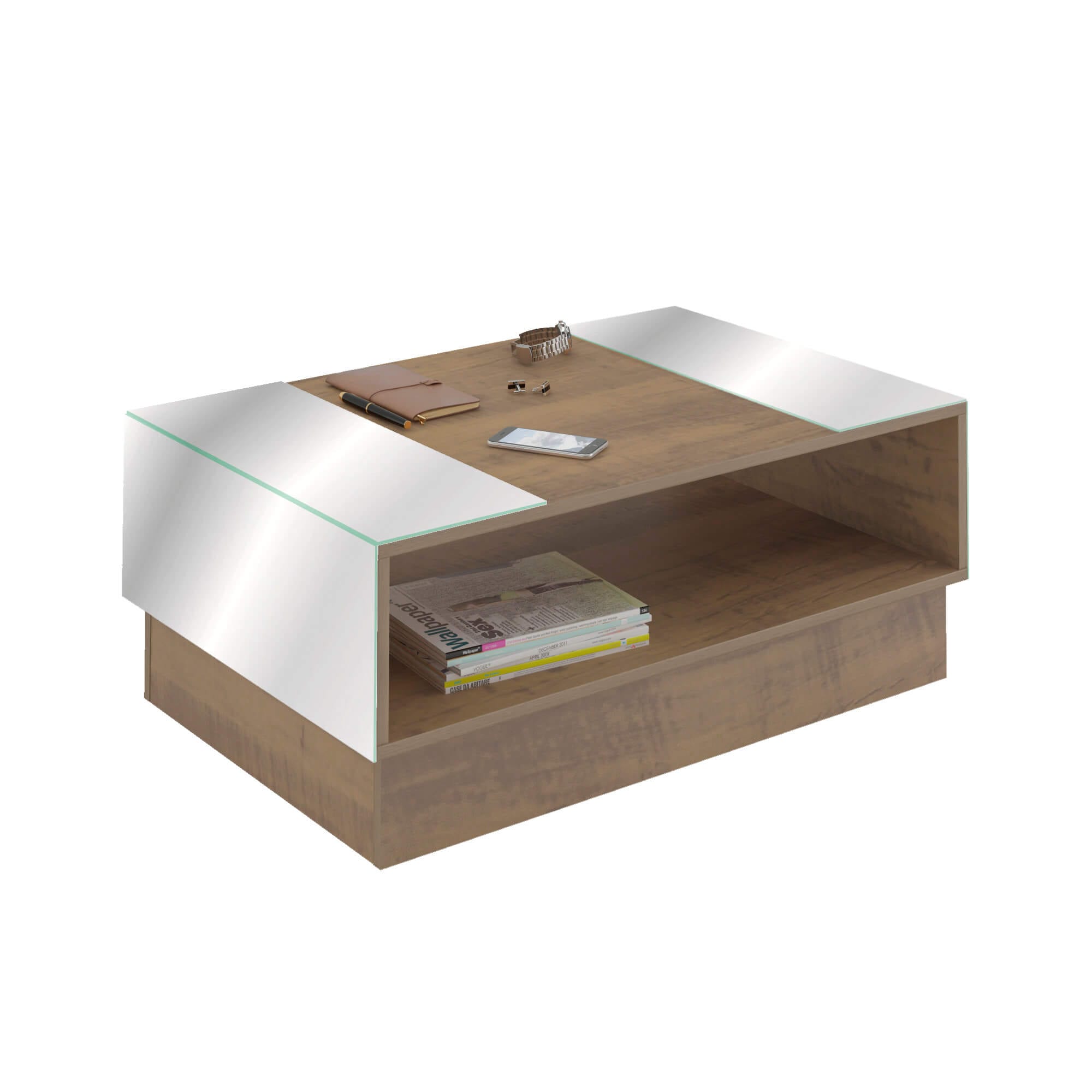 MESA DE CENTRO DETROIT PINO