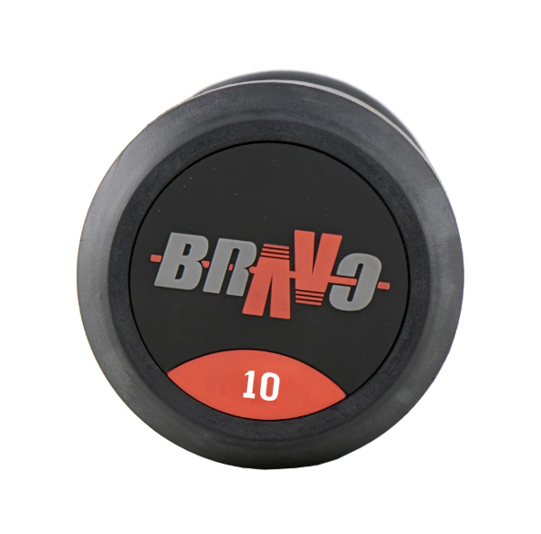 MANCUERNA CIRCULAR 10 KG CUB. DE GOMA AC2007