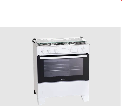 COCINA ATLAS 5H MONACO PLUS BLANCO 300001310