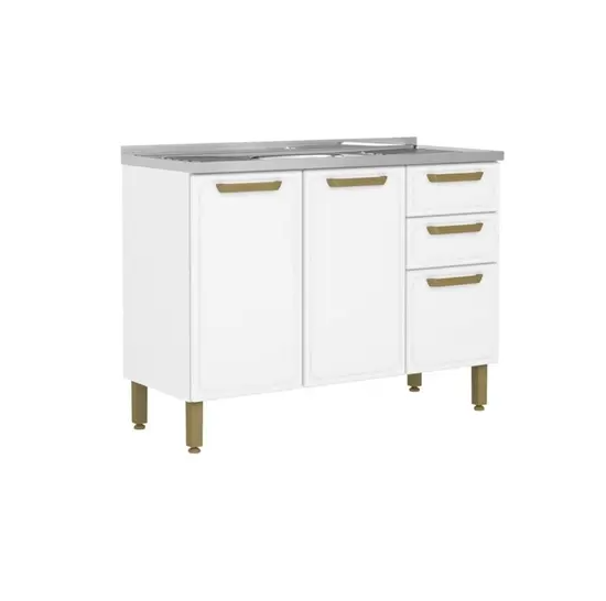 BERTOLINI BELLA BASE C/PILETA BLANCO 7025900