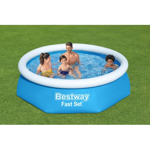 PISCINA BORDE INFLABLE 1.880 LTS 244X61CM C/DEPUR