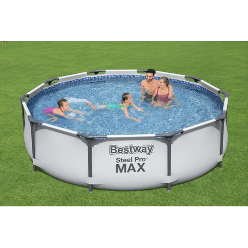 PISCINA REDONDA BESTWAY 4.678L STEEL PRO MAX