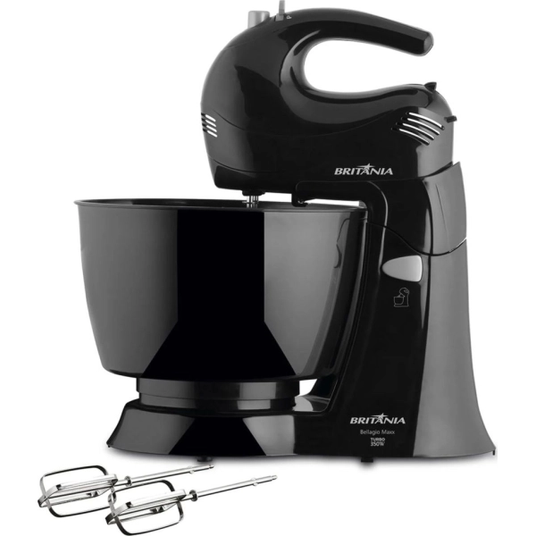 BATIDORA BRITANIA BELLAGIO MAXX 350W NEGRO 220V
