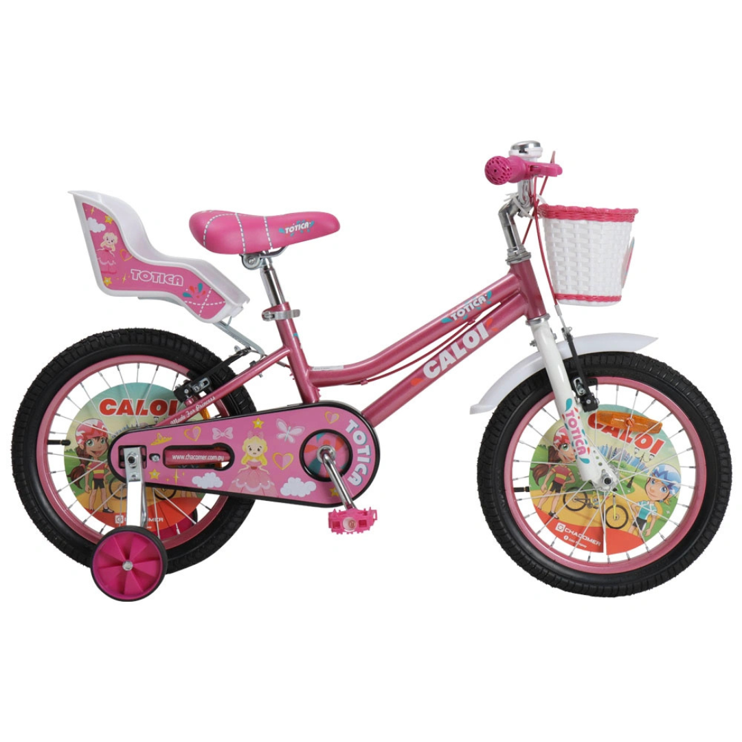 BICI CALOI TOTICA 16" ROSADO