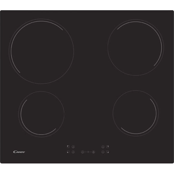 COCINA CANDY 4H CH64CCB VITRO NEGRO COOKTOP TOUCH