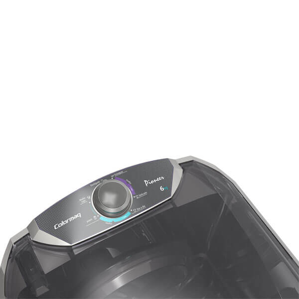 LAVARROPA COLORMAQ LCT 6 KG. GRIS