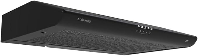 DEPURADOR DE AIRE COLORMAQ 60 CM. NEGRO COOK 220