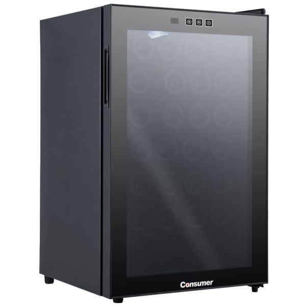 WINECOOLER CONSUMER DE 28 BOTELLAS CMR-W28 NEGRO
