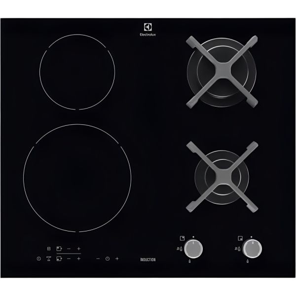 ANAFE HÍBRIDO IE62H 2 A GAS Y 2 A INDUCCIÓN