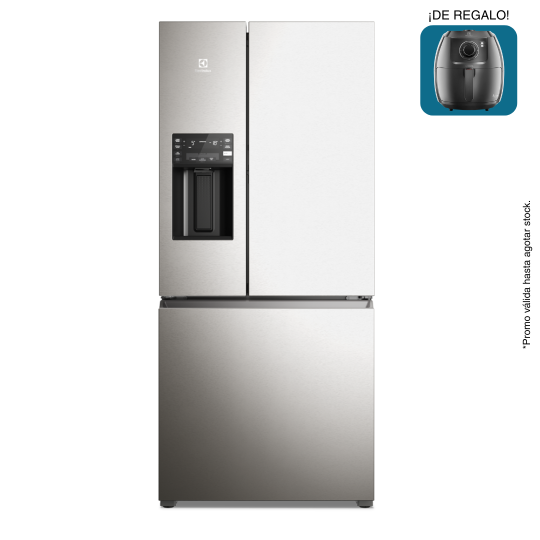 HELADERA ELECTROLUX 538L IM8IS INVERTER C/DISPENSER