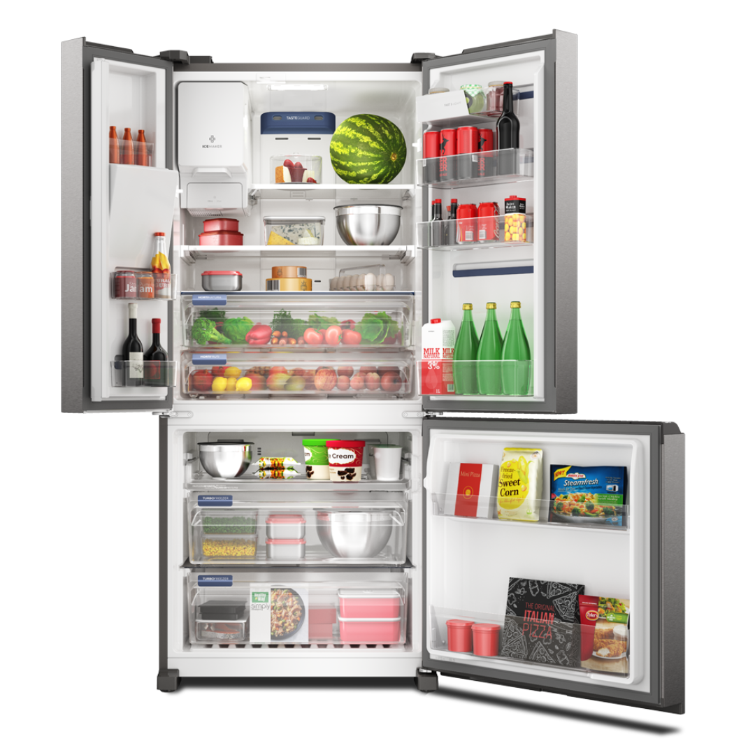 HELADERA ELECTROLUX 538L IM8IS INVERTER C/DISPENSER