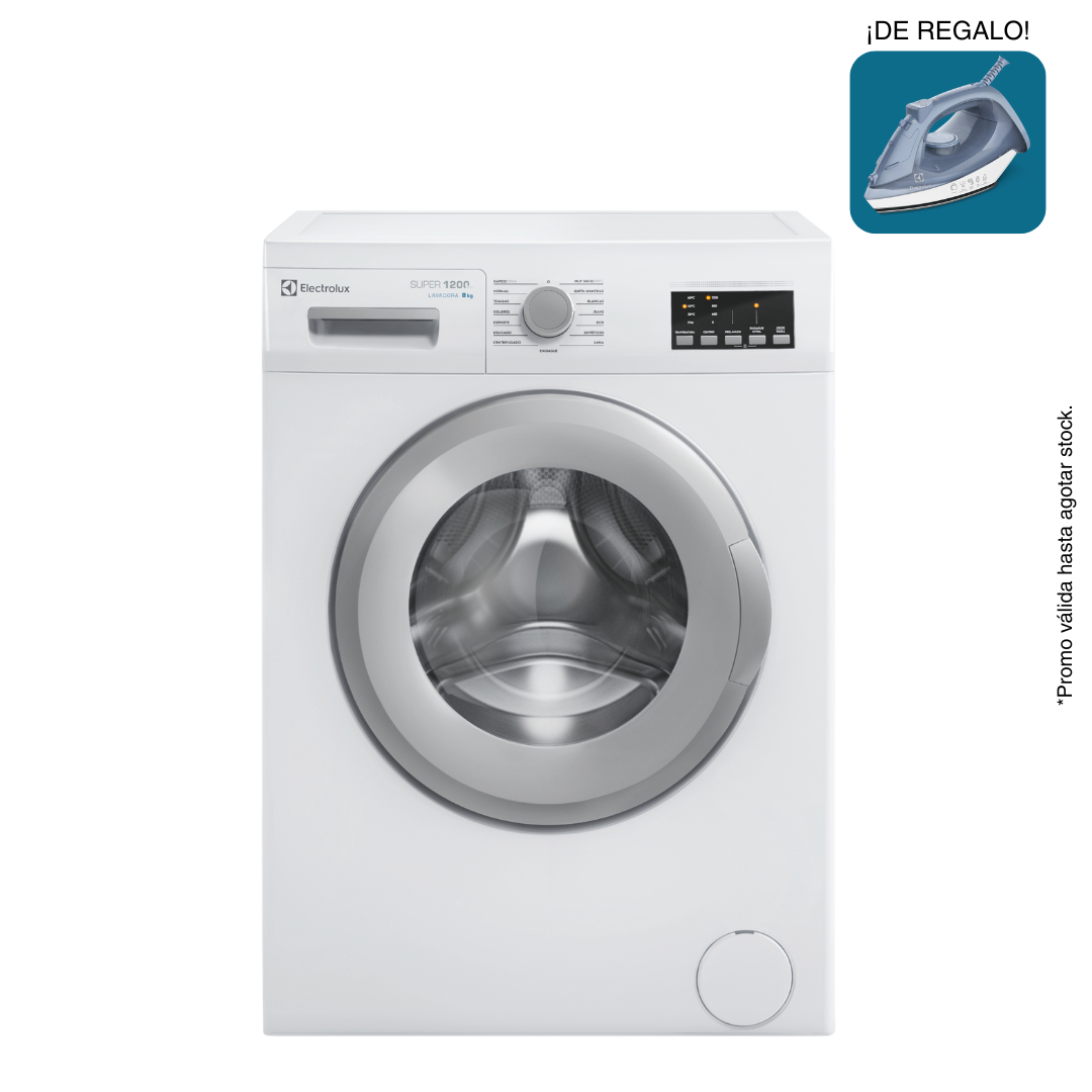 LAVARROPAS ELECTROLUX 8KG FB08