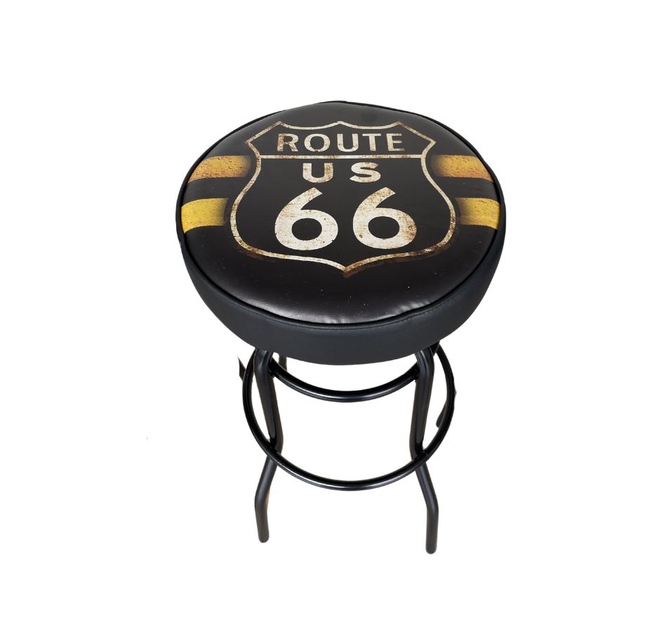 BUTACA ALTA ROUTE 66 NEGRO