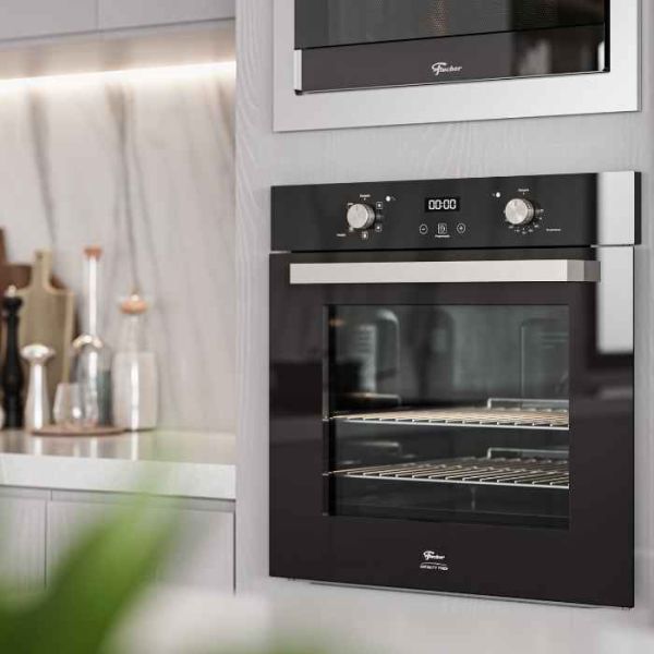 HORNO FISCHER EMBUTIR 82L INFINITY TOUCH(32922-89683)NEGRO, TURBO [30778]