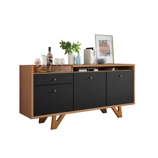 HB BUFFET SOLLARE (8131) NATURE-PRETO