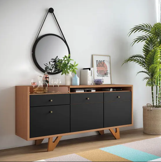 HB BUFFET SOLLARE (8131) NATURE-PRETO