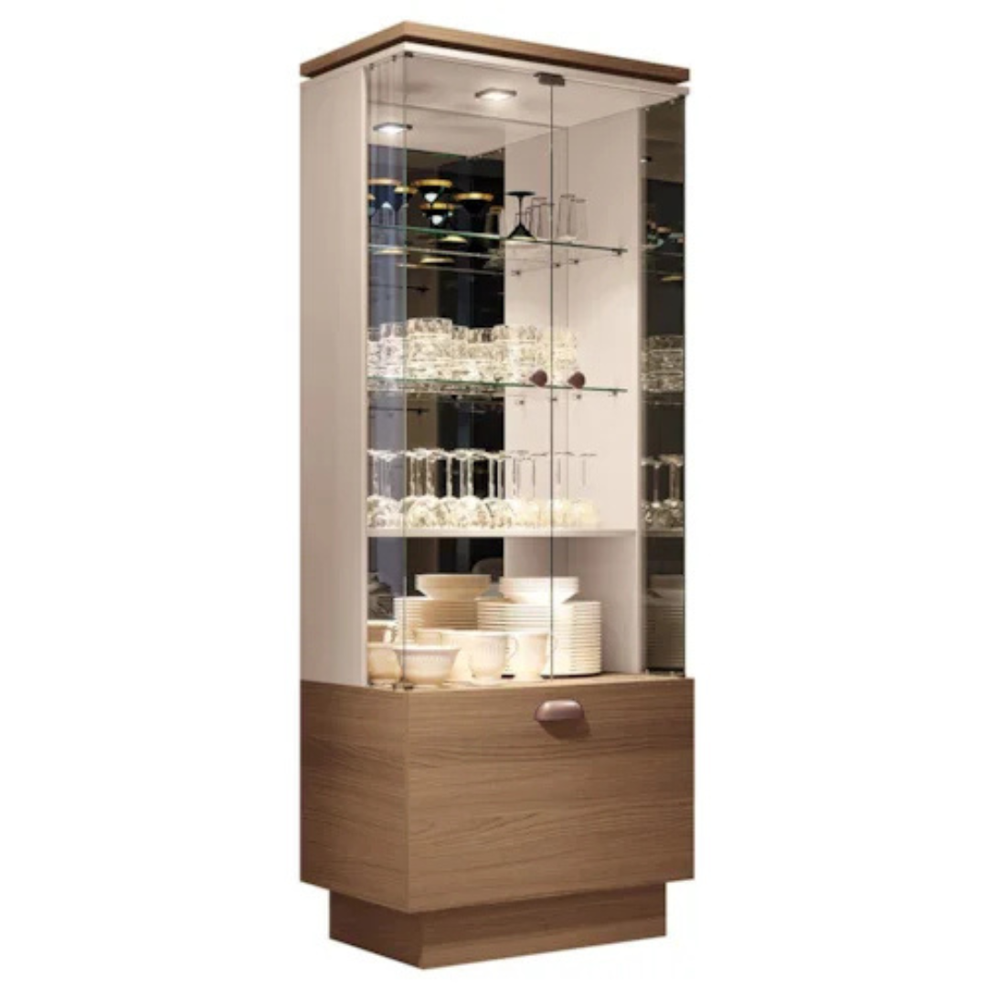 CRISTALERA HB AURA CASTANHO/OFF WHITE