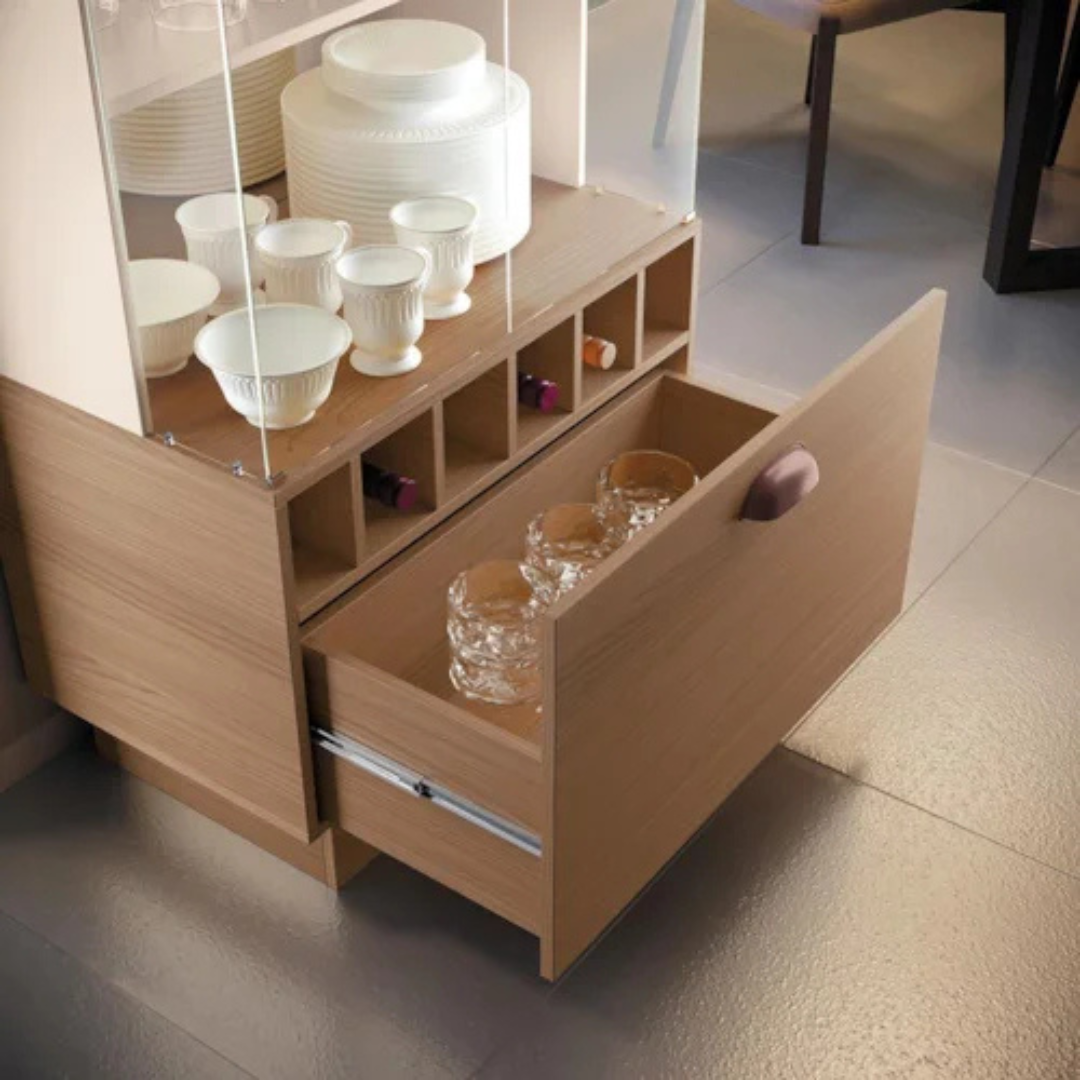 CRISTALERA HB AURA CASTANHO/OFF WHITE