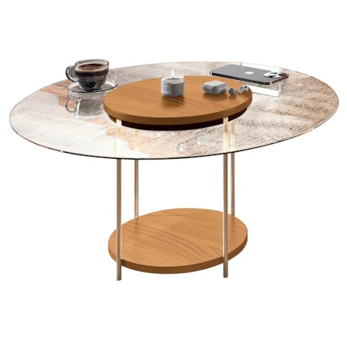 HB MESA CENTRO SKY (5331) C/VIDRIO CINAMOMO [31805]