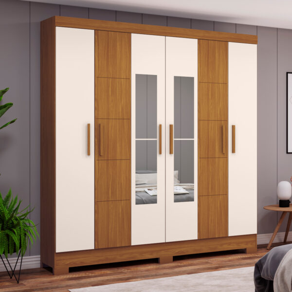 ROPERO B73 6P C/ESPEJO HENN