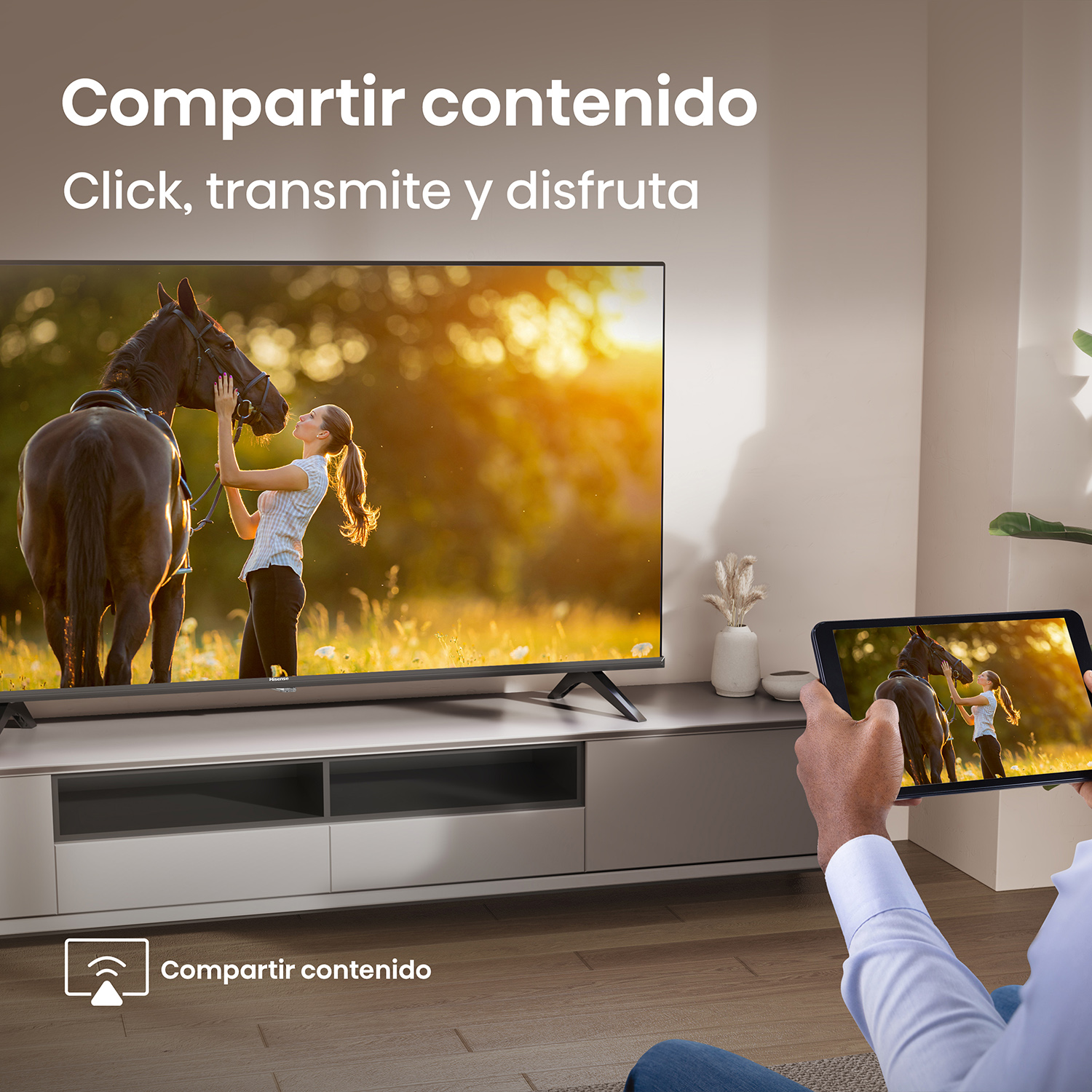 TELEVISOR HISENSE 32" 32A4NV HD BT VIDAA