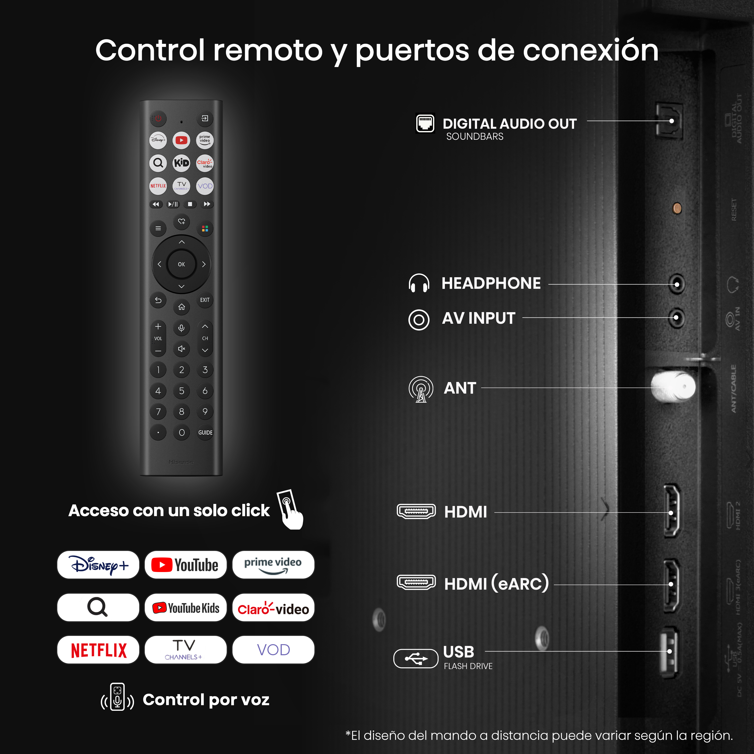 TELEVISOR HISENSE 32" 32A4NV HD BT VIDAA