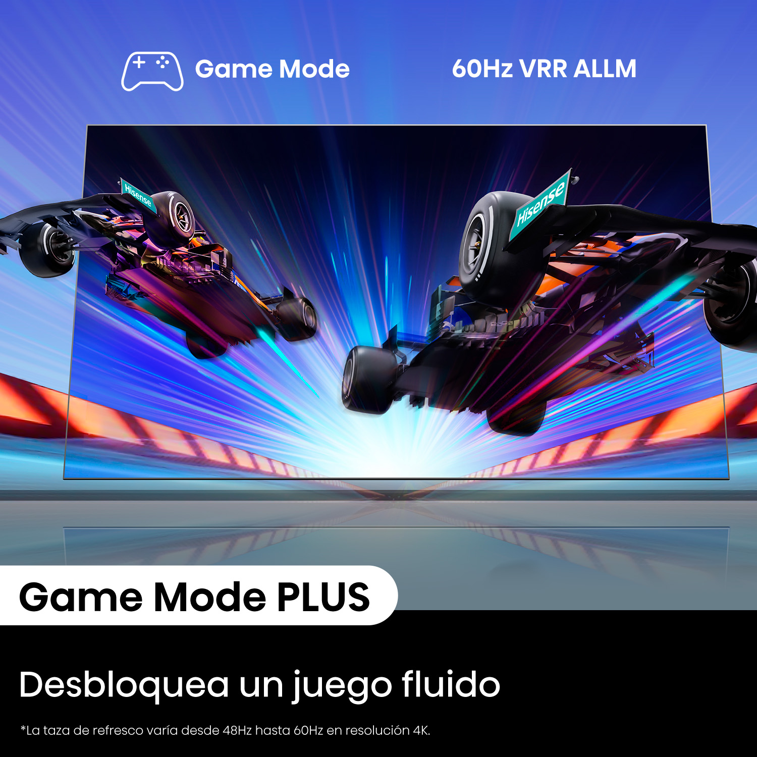 TELEVISOR HISENSE 50" 50A6N SMART UHD 4K