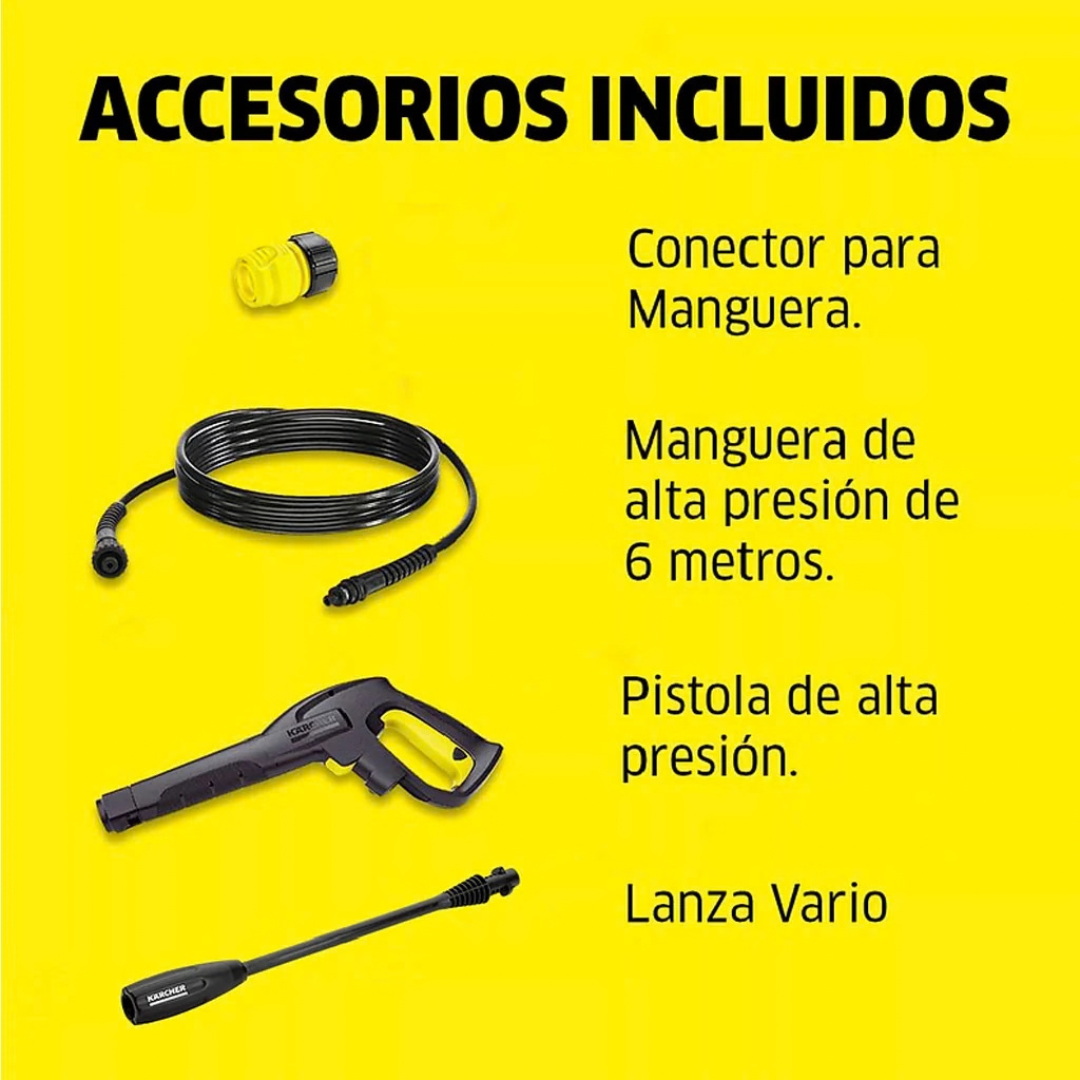 HIDROLAVADORA KARCHER K3.98 *PY + 1 REMERA WRC
