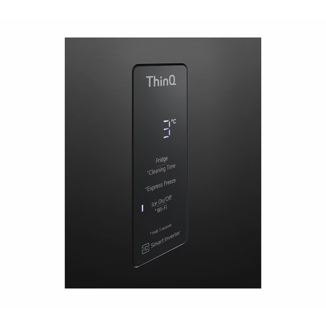 HELADERA LG 459L VT45APMC NEGRO