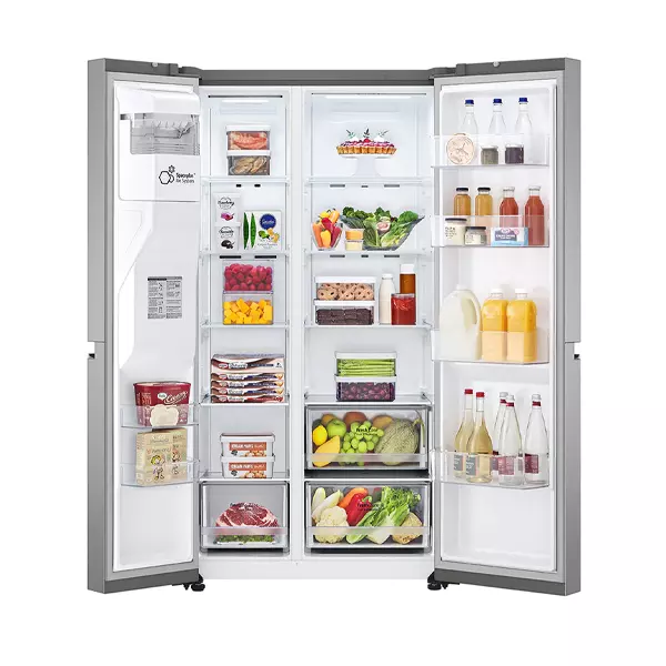 HELADERA LG 637L GS66SPP SIDE BY SIDE INOX
