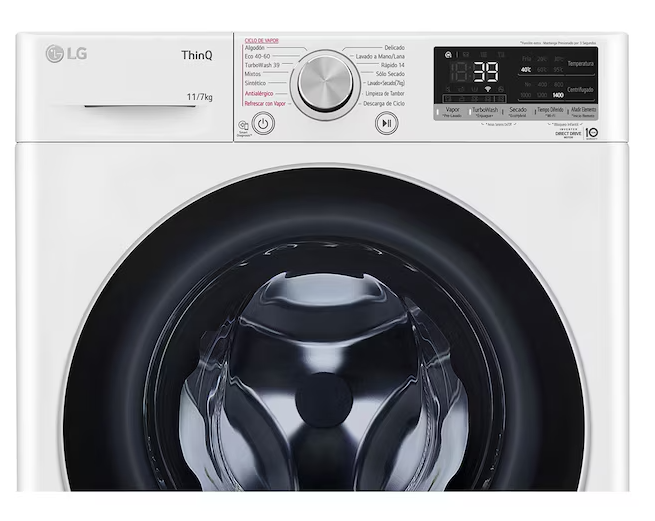LAVASECADORA LG 11/7KG BLANCO WD11WVC3S6
