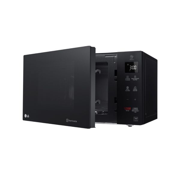 MICROONDAS LG 25L MS2536GIS NEGRO SMART INVERTER