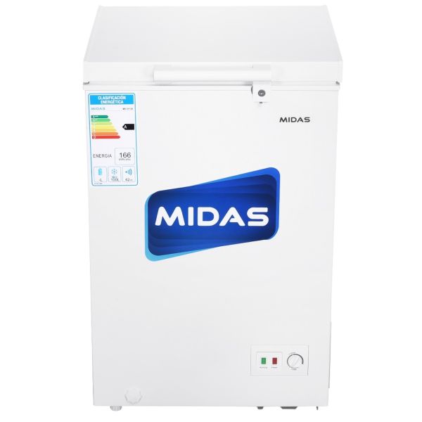CONGELADOR MIDAS 129 LTS.  CF129 BLANCO