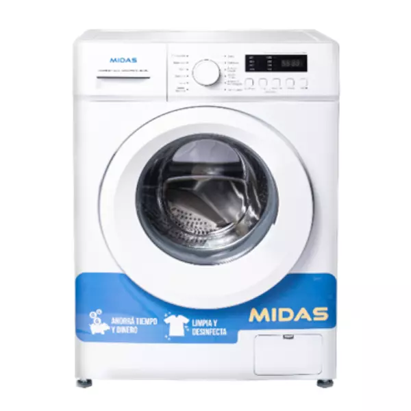 LAVARROPA MIDAS ADELA 8 KG BLANCO AUTOMAT. C.FRONT
