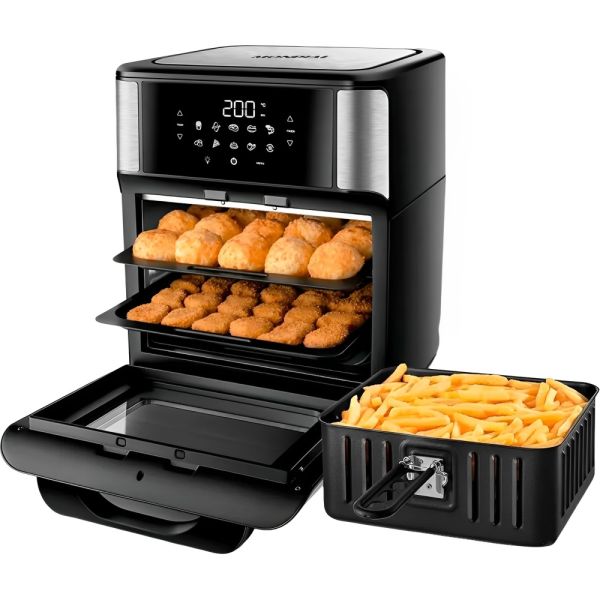 FREID. MONDIAL HORNO 12L AFO-12L-BI NEGRO/GRIS  85167920