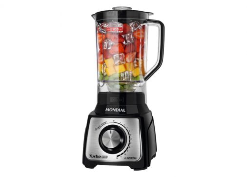 LICUADORA MONDIAL TURBO IX L-1200BI BLACK 220V
